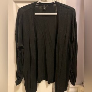 3/$20 Black cardigan